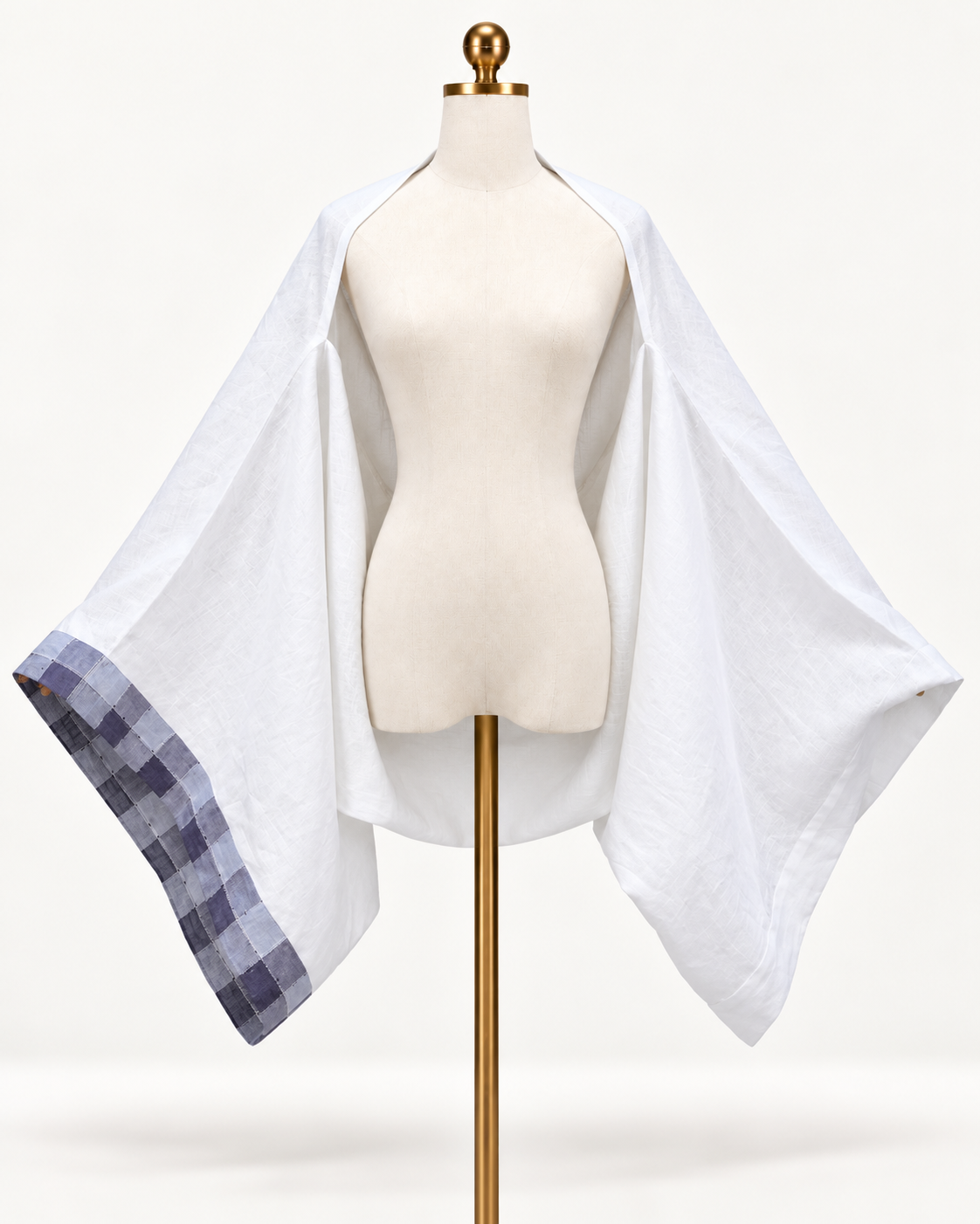 Bolero Jacket (Lavender Slate Check)