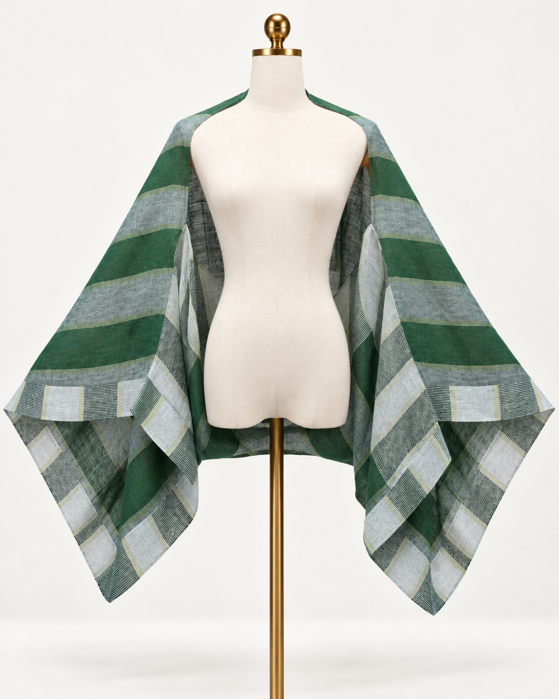Bolero Jacket (Emerald Heritage Check)