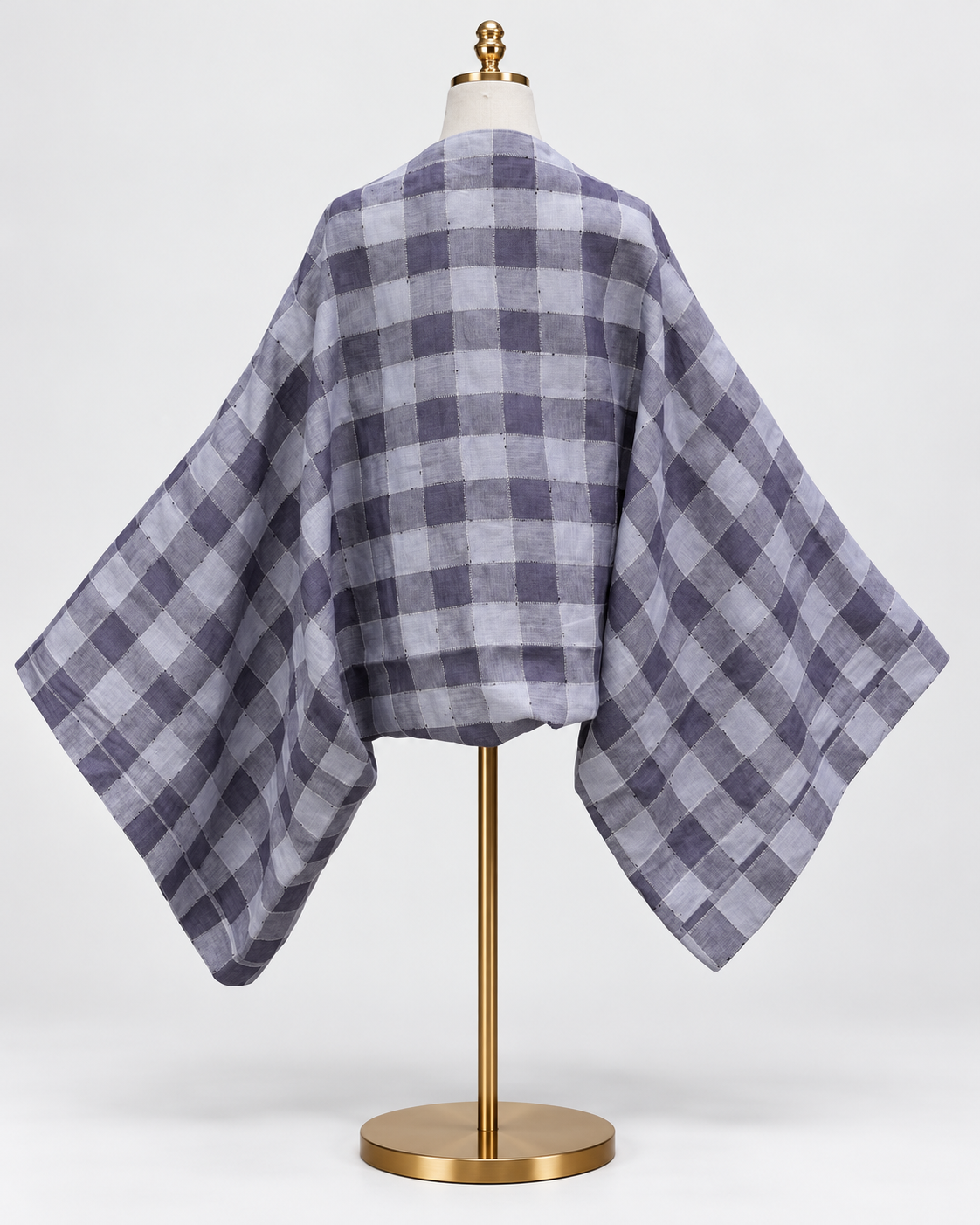 Bolero Jacket (Lavender Slate Check)