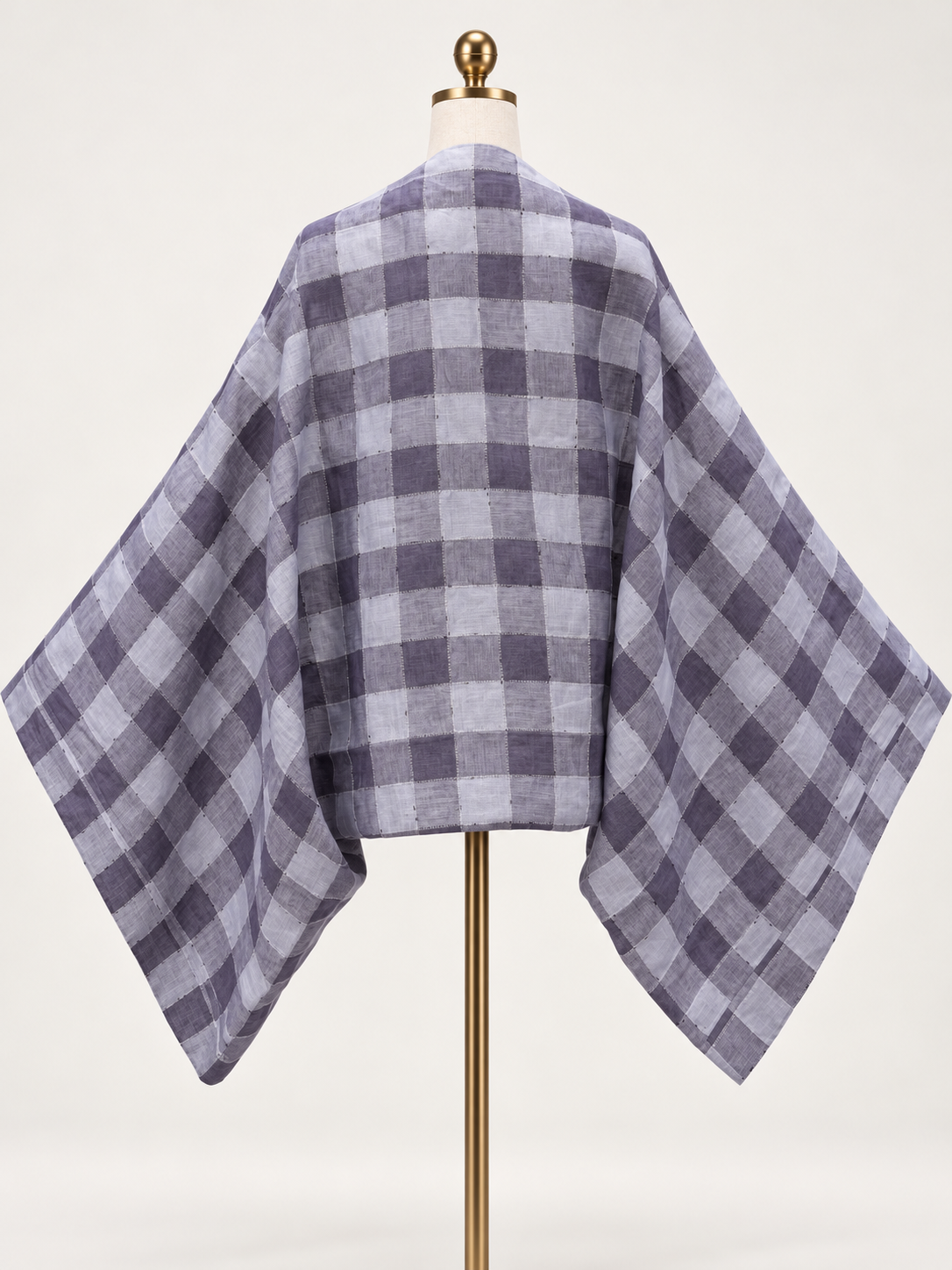 Bolero Jacket (Lavender Slate Check)