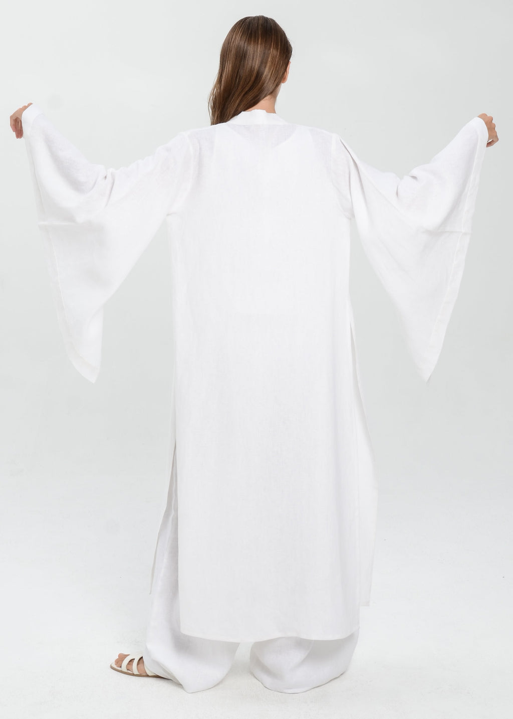 The Essence Linen Top - Batwing Abaya