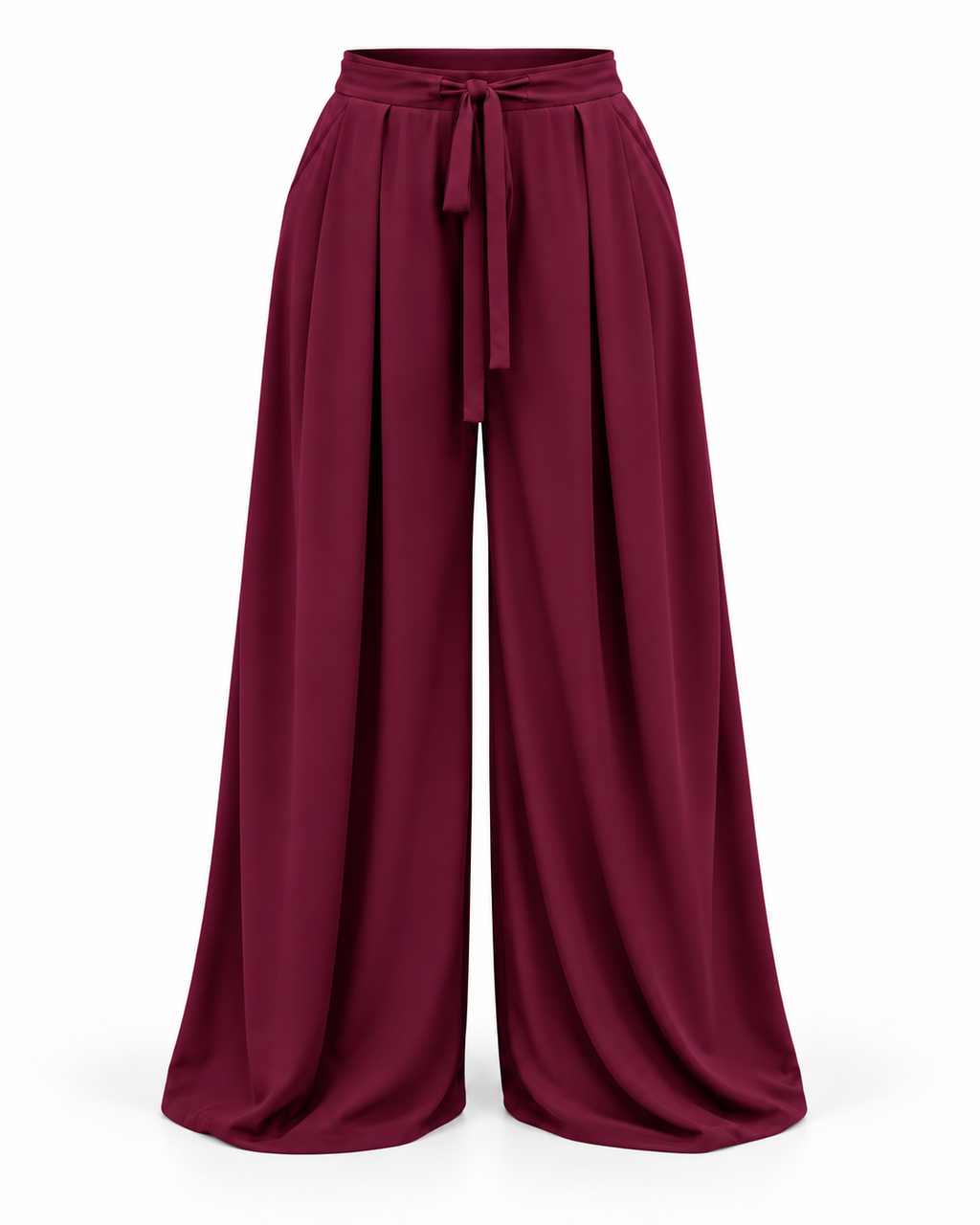 Lollipop Elan Kaftan Set (Burgundy)
