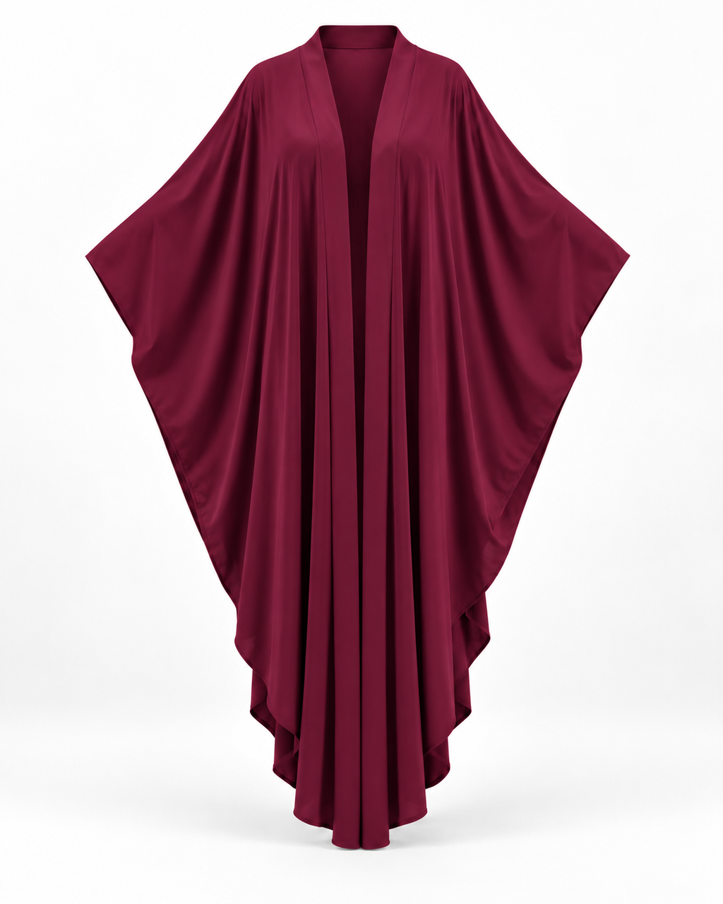 Lollipop Elan Kaftan Set (Burgundy)