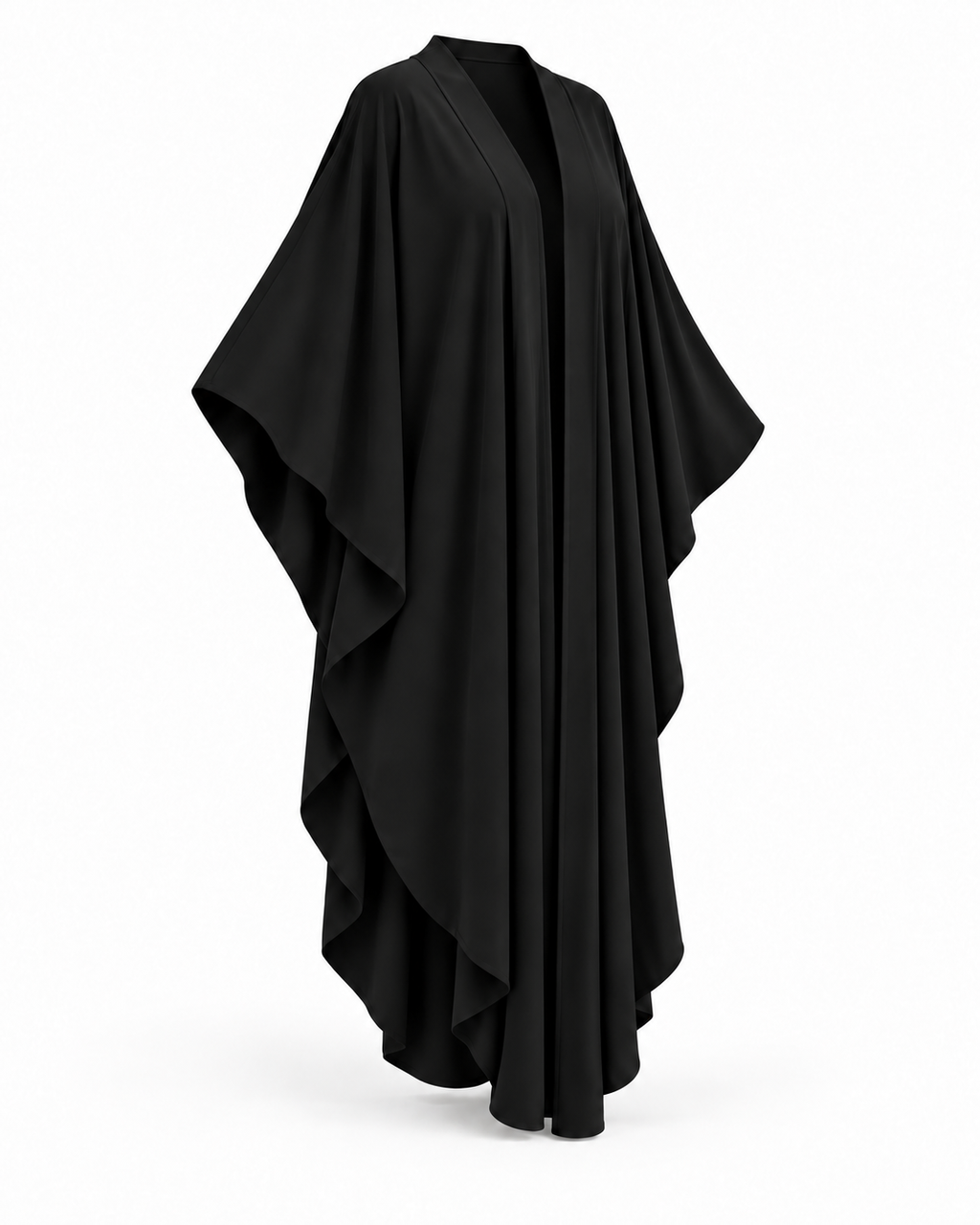 Lollipop Elan Kaftan Set (Black)