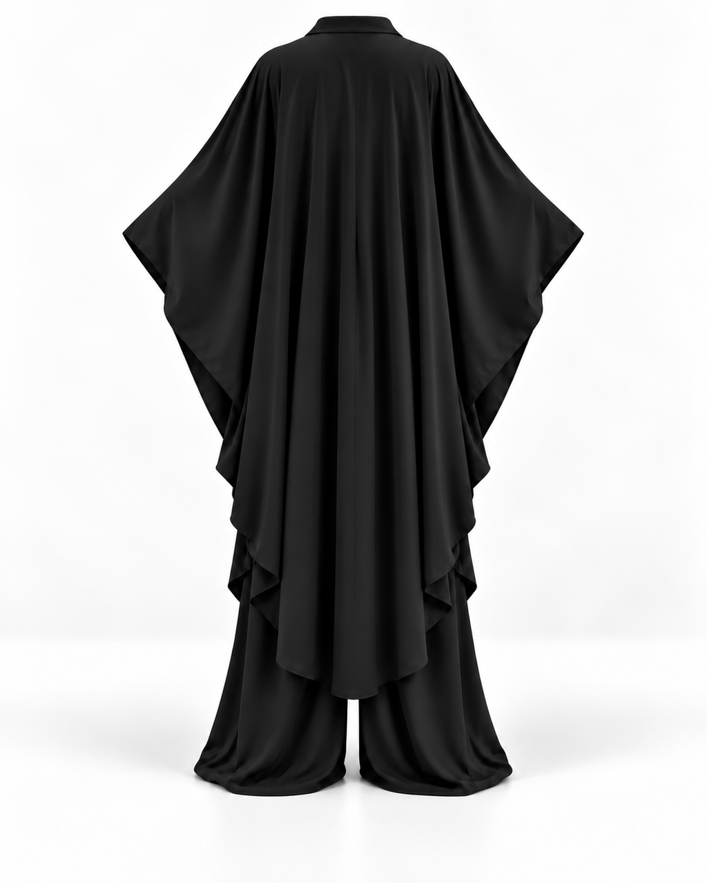 Lollipop Elan Kaftan Set (Black)