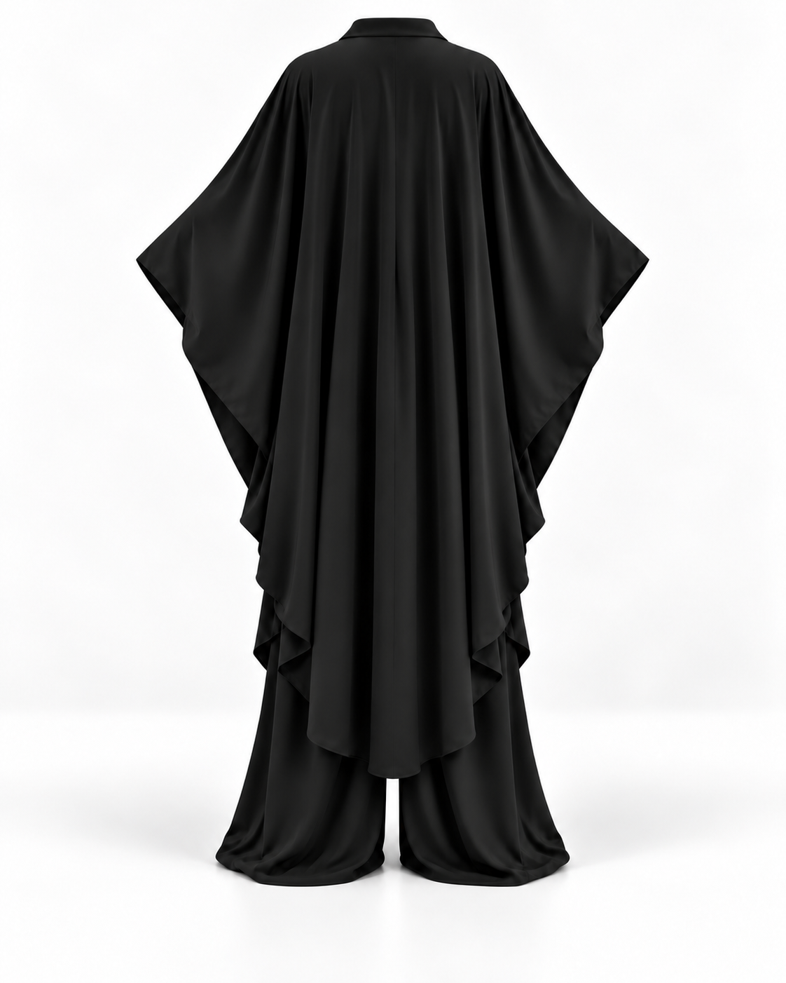 Lollipop Elan Kaftan Set (Black)