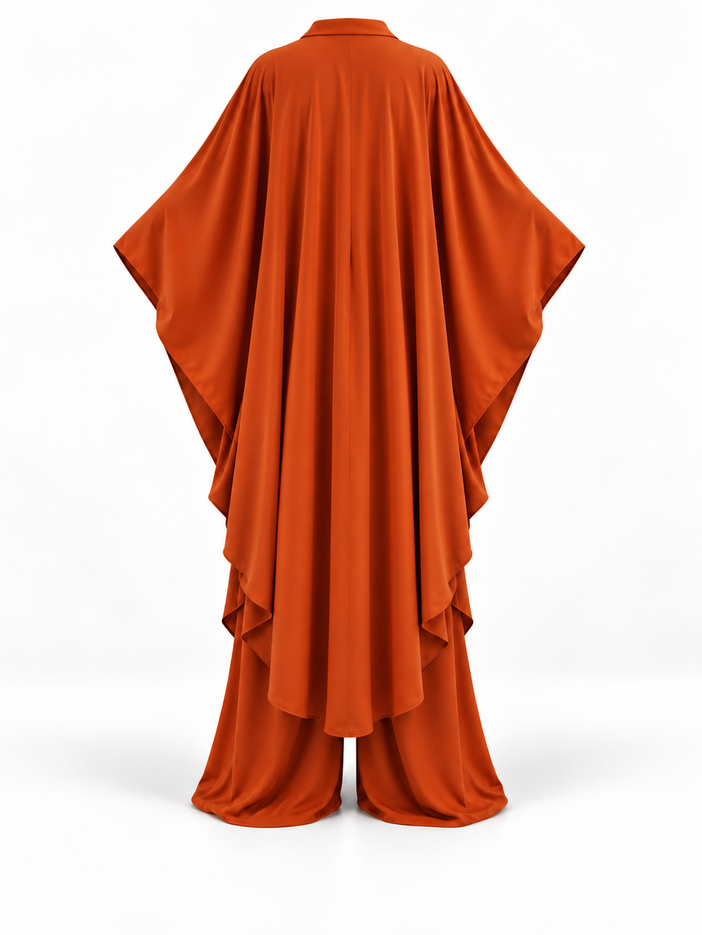 Lollipop Elan Kaftan Set (Burnt Orange)
