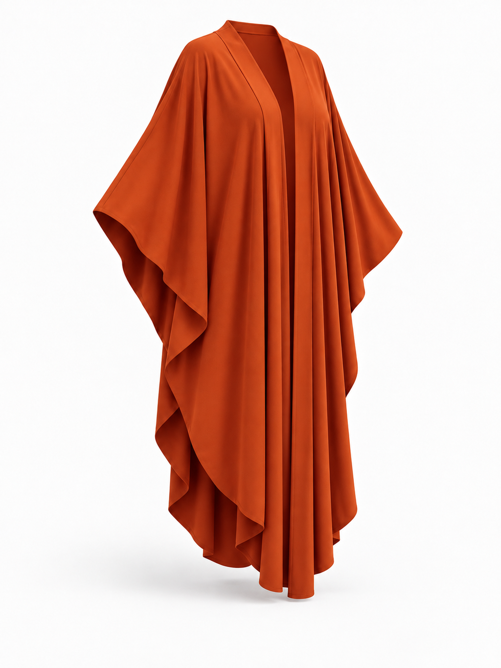 Lollipop Elan Kaftan Set (Burnt Orange)