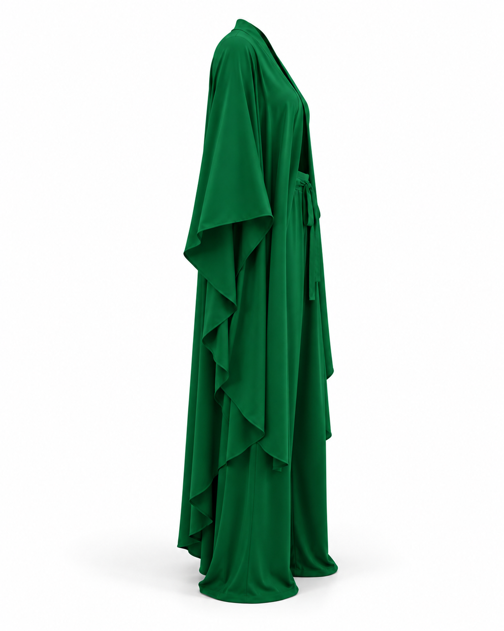 Lollipop Elan Kaftan Set (Emerald Green)