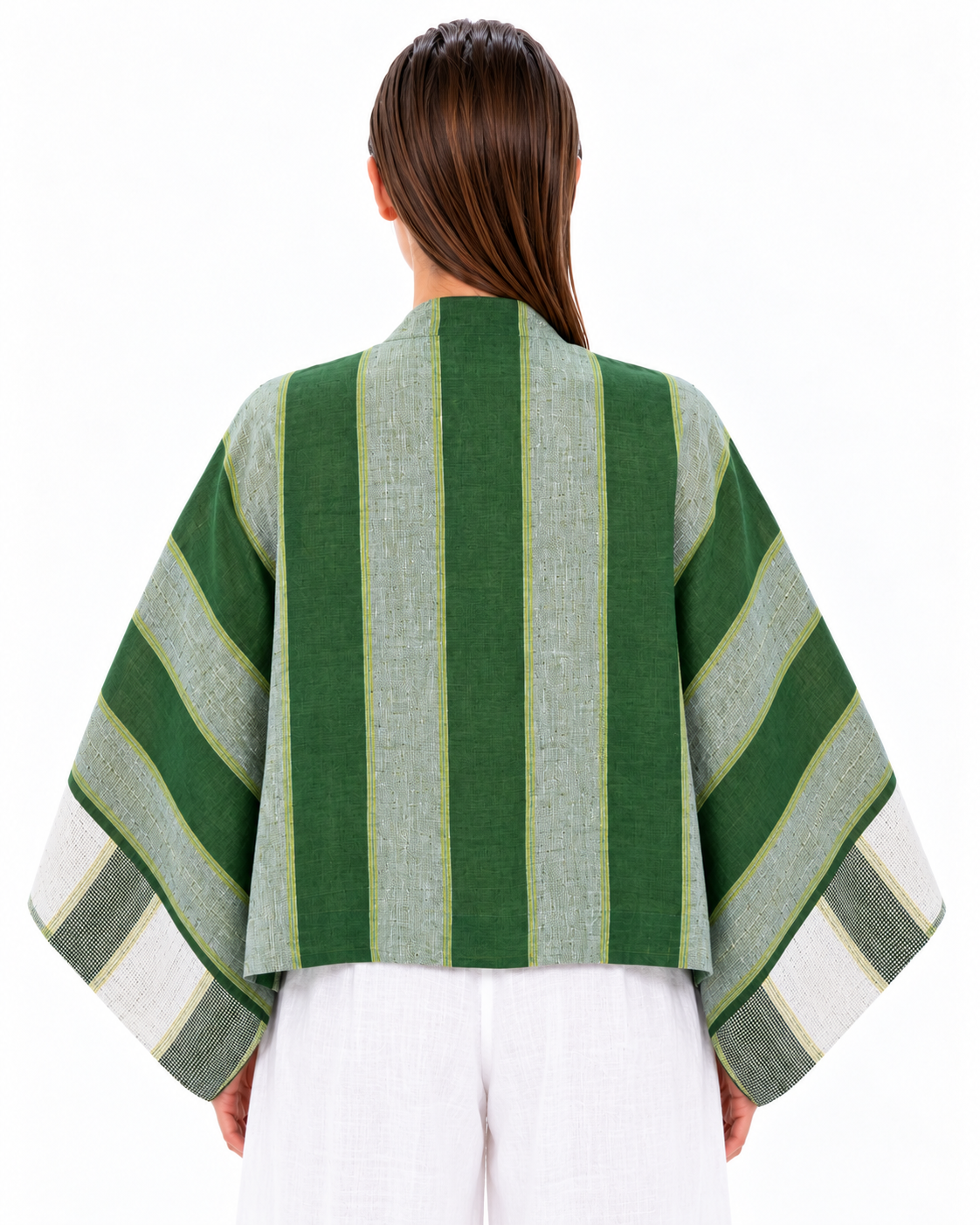 Sheera Blazer Jacket (Emerald Heritage Check)
